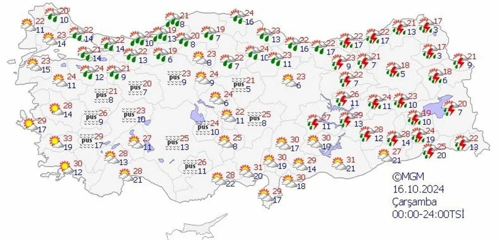 Rusya’dan soğuk hava dalgası geliyor: Sıcaklıklar 7 derece düşecek!