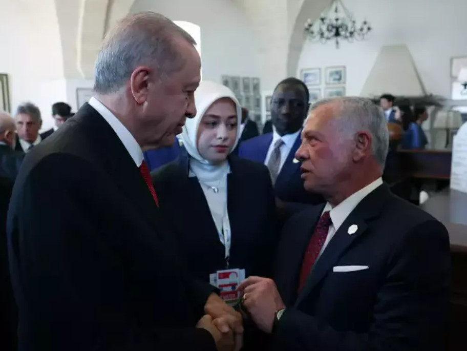 Cumhurbaşkanı Erdoğan ile Joe Biden G7 Zirvesi'nde görüştü