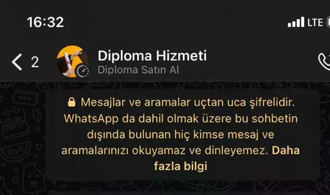 Sosyal medyada sahte lisans diploması 25 bin TL