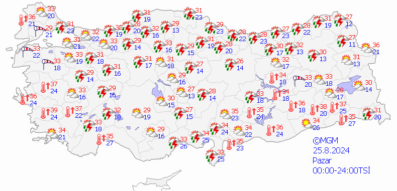 Meteoroloji'den sağanak uyarısı: Bölge bölge şiddetlenecek!