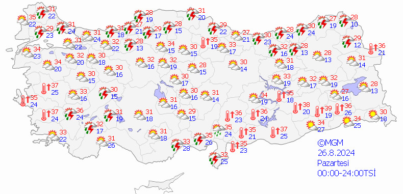 Meteoroloji'den sağanak uyarısı: Bölge bölge şiddetlenecek!