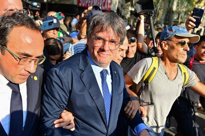 Katalan liderin kaçışı İspanya’yı sarstı: Puigdemont, polisi yine atlattı!