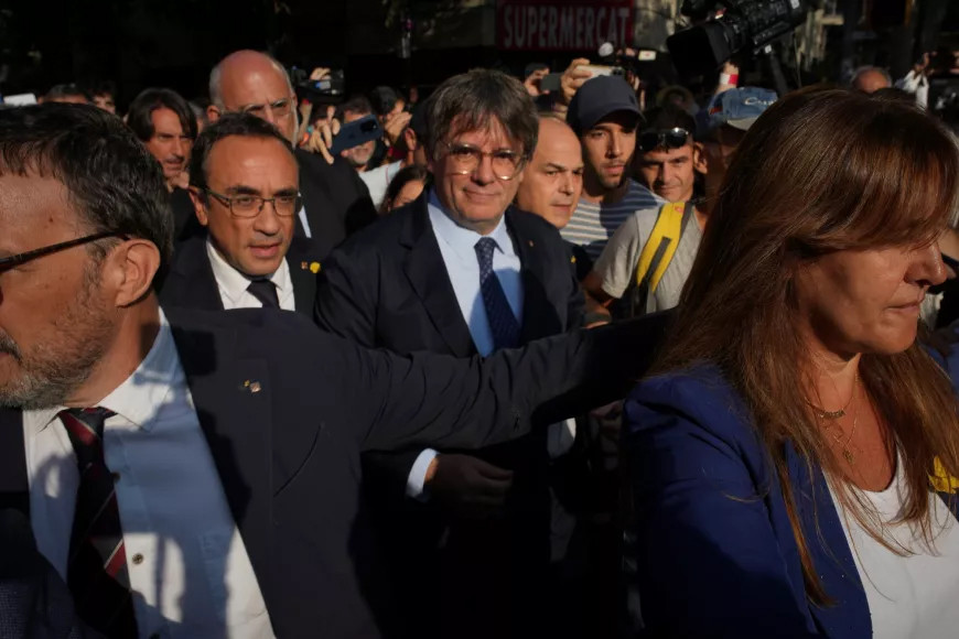 Katalan liderin kaçışı İspanya’yı sarstı: Puigdemont, polisi yine atlattı!