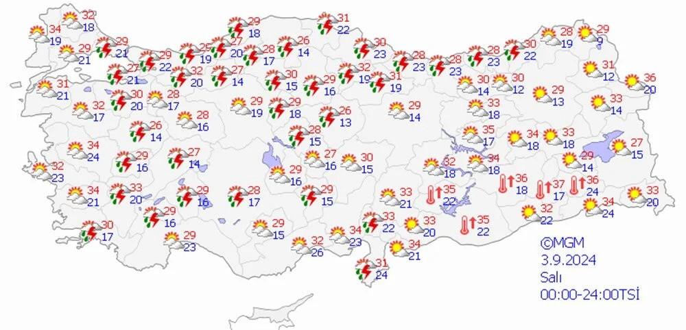 İstanbul ve 5 il için sağanak uyarısı!