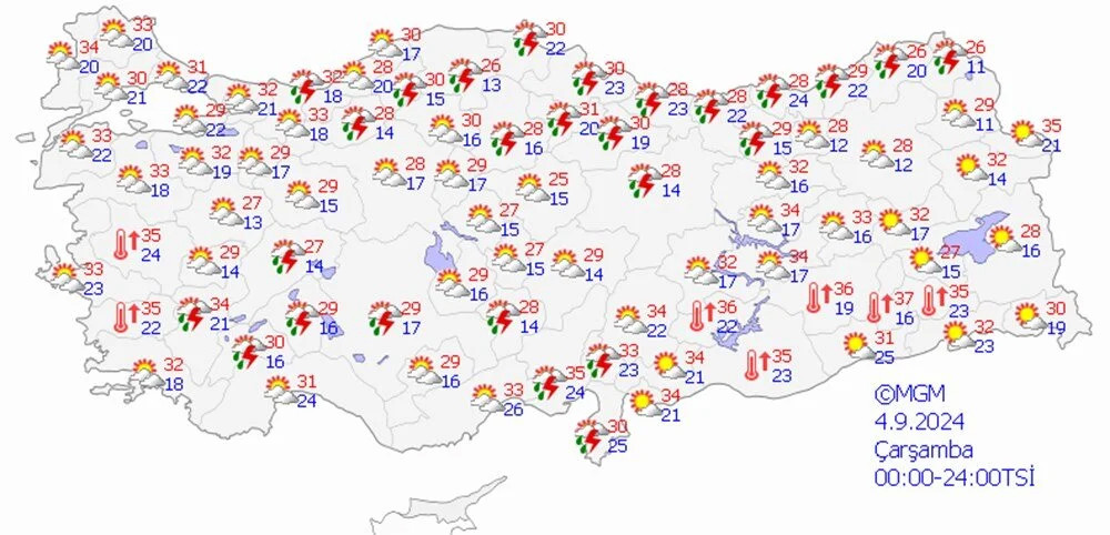 İstanbul ve 5 il için sağanak uyarısı!