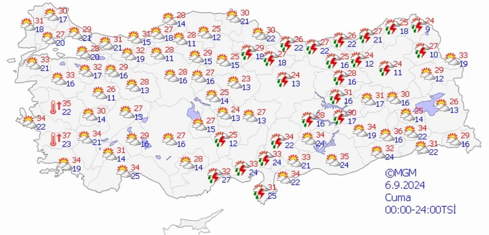 İstanbul ve 5 il için sağanak uyarısı!