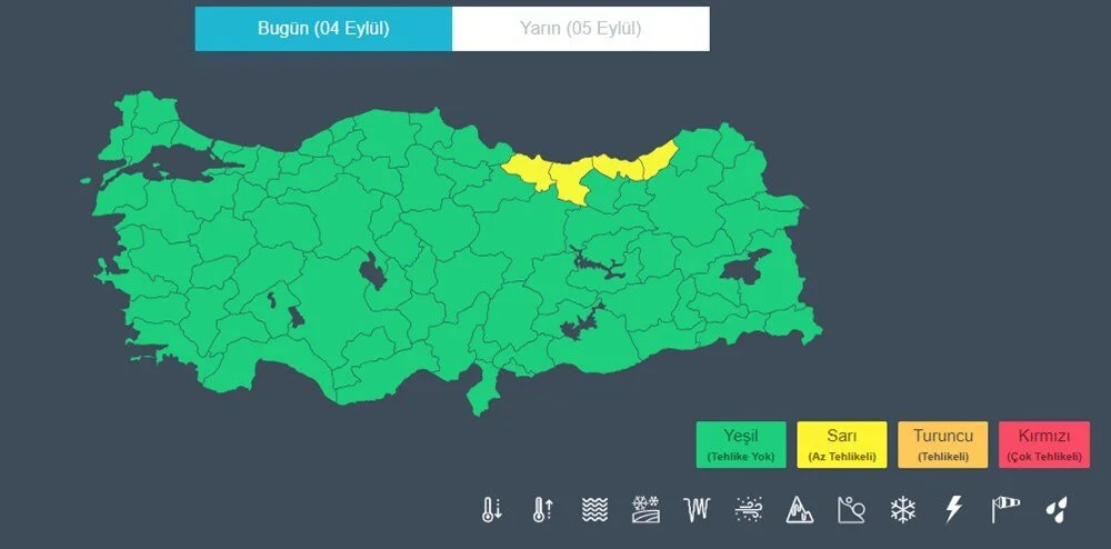 Meteoroloji 4 ili uyardı: Kuvvetli sağanak yağış kapıda!