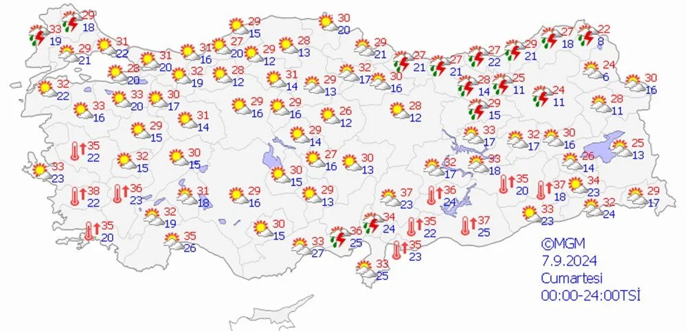 Meteoroloji 4 ili uyardı: Kuvvetli sağanak yağış kapıda!